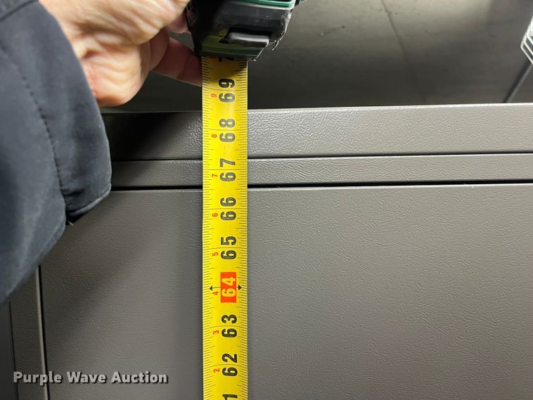 image for item HP9314 (8) five drawer lateral file cabinets