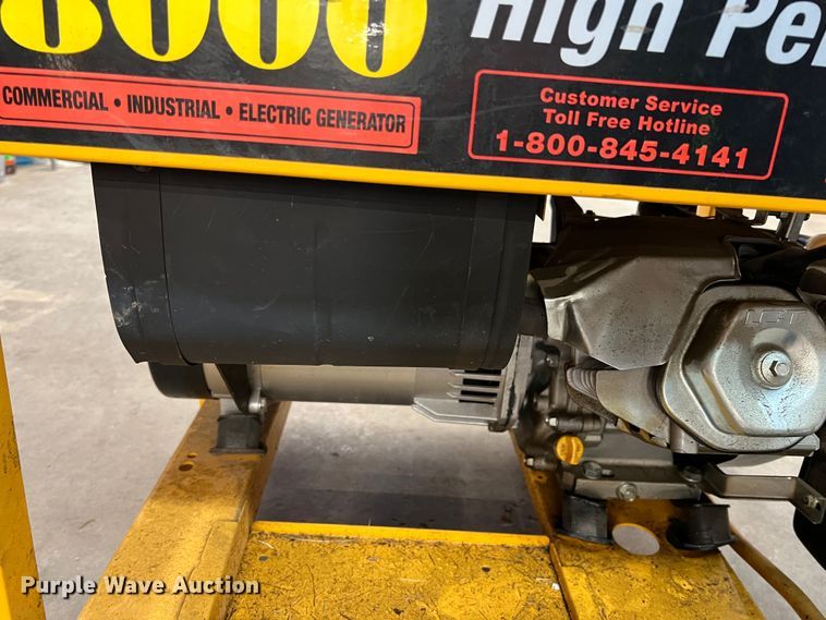image for item ID9310 Titan Industrial 8000  generator