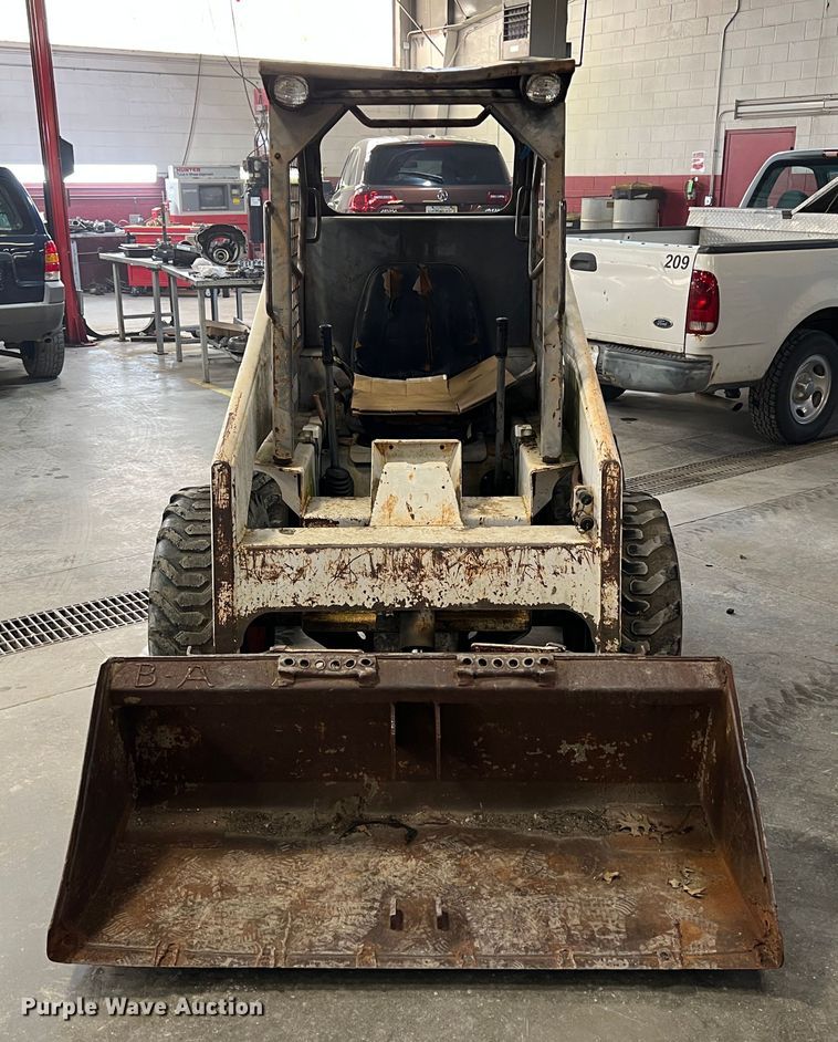 image for item ID9343 Bobcat 743  skid steer loader