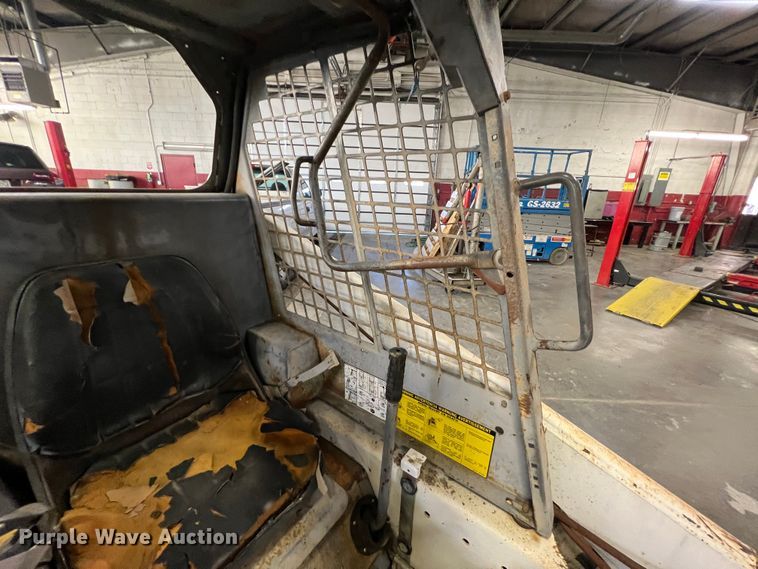 image for item ID9343 Bobcat 743  skid steer loader