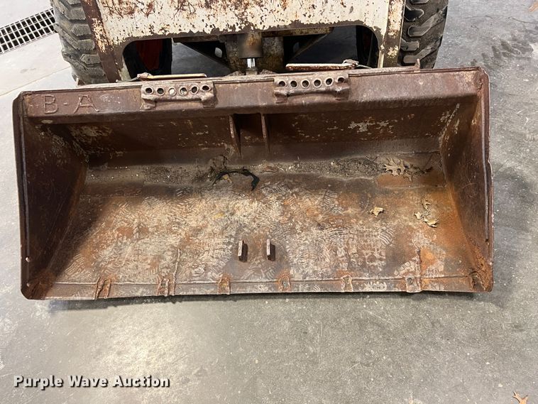 image for item ID9343 Bobcat 743  skid steer loader