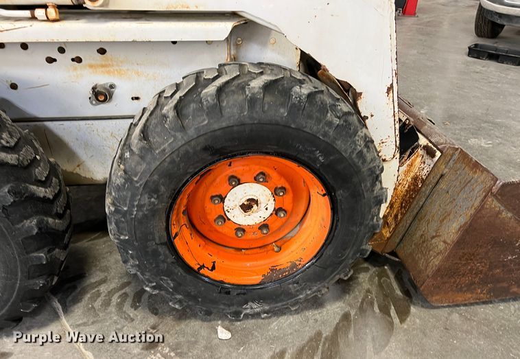 image for item ID9343 Bobcat 743  skid steer loader
