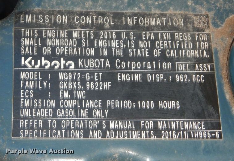 image for item IE9977 Grasshopper 932  ZTR lawn mower