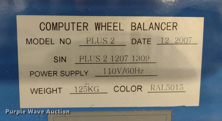 image for item JK9128 Talyn Plus2  wheel balancer