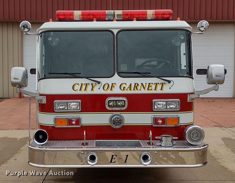 image for item JK9129 1988 Emergency One Protector  pumper fire truck