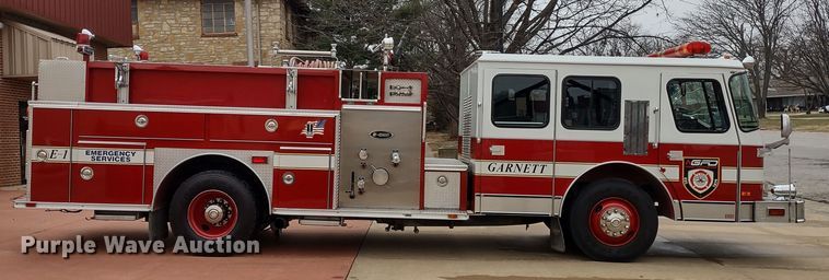 image for item JK9129 1988 Emergency One Protector  pumper fire truck