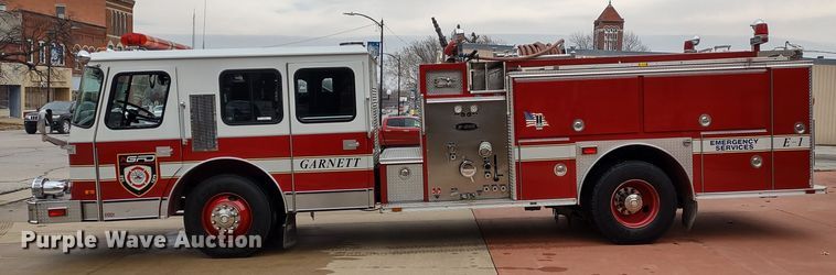 image for item JK9129 1988 Emergency One Protector  pumper fire truck