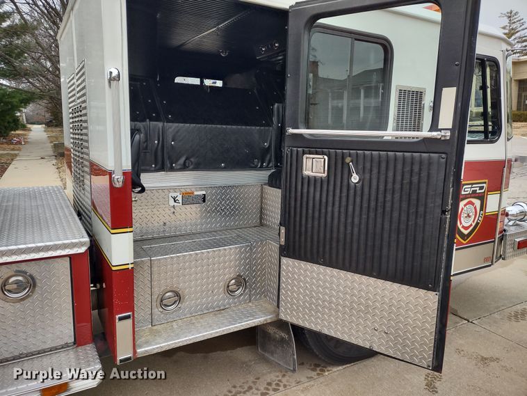 image for item JK9129 1988 Emergency One Protector  pumper fire truck