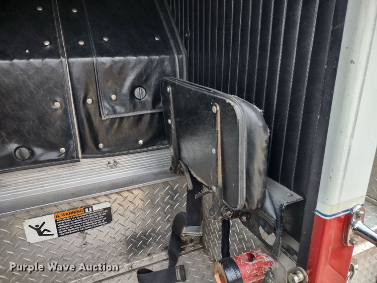 image for item JK9129 1988 Emergency One Protector  pumper fire truck