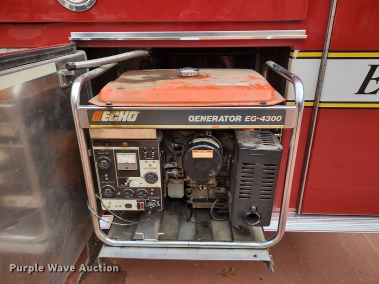 image for item JK9129 1988 Emergency One Protector  pumper fire truck