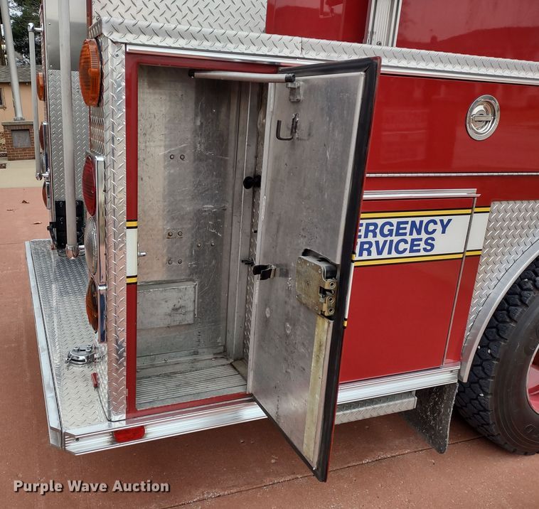 image for item JK9129 1988 Emergency One Protector  pumper fire truck