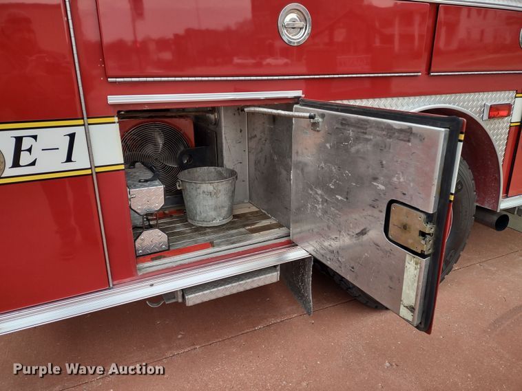 image for item JK9129 1988 Emergency One Protector  pumper fire truck