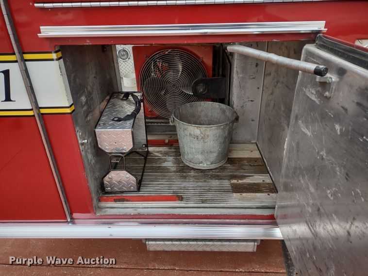 image for item JK9129 1988 Emergency One Protector  pumper fire truck