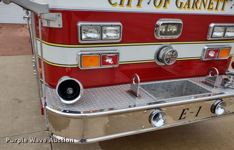 image for item JK9129 1988 Emergency One Protector  pumper fire truck