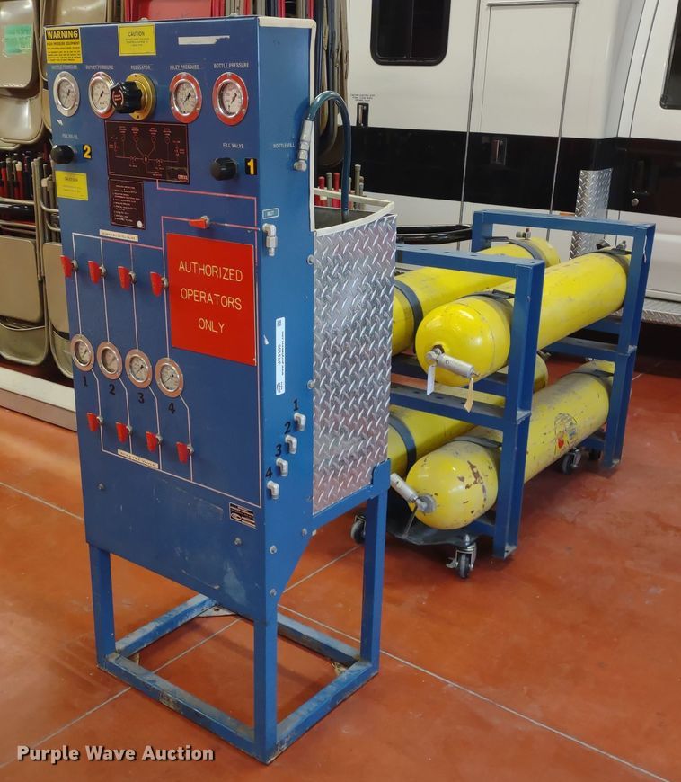 image for item JK9130 Dynatech S-4030  SCBA tank refill station