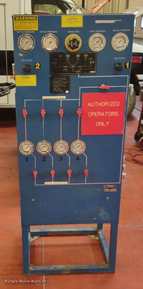 image for item JK9130 Dynatech S-4030  SCBA tank refill station