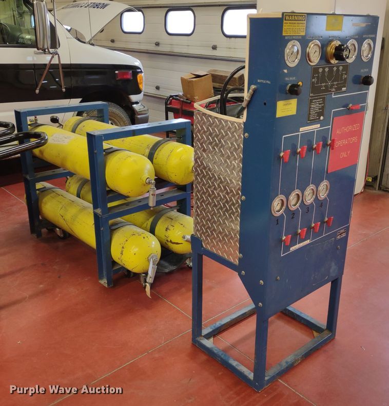 image for item JK9130 Dynatech S-4030  SCBA tank refill station