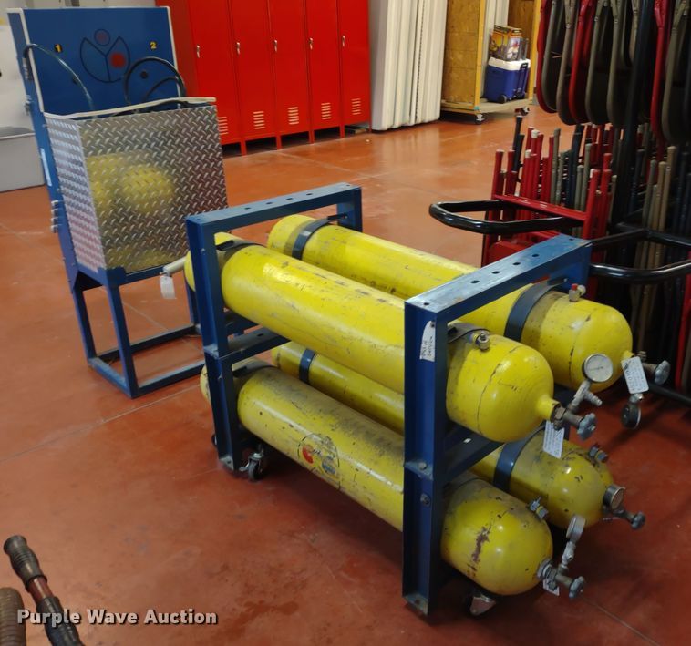 image for item JK9130 Dynatech S-4030  SCBA tank refill station