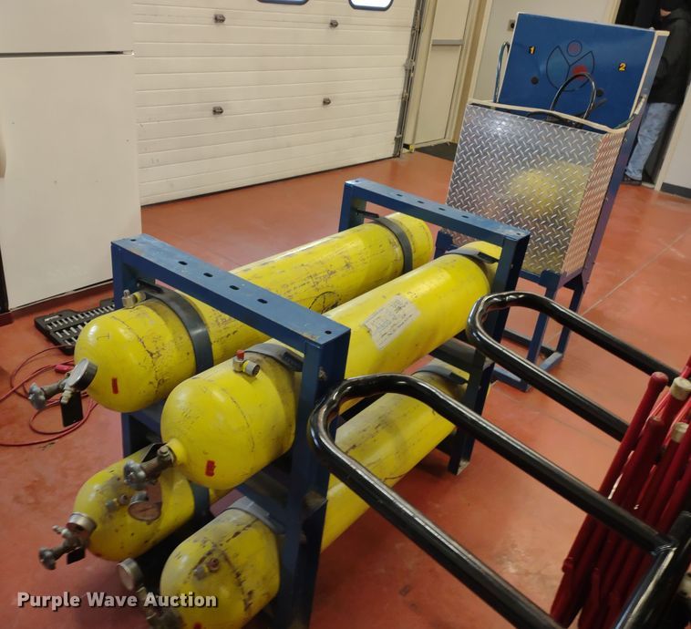 image for item JK9130 Dynatech S-4030  SCBA tank refill station