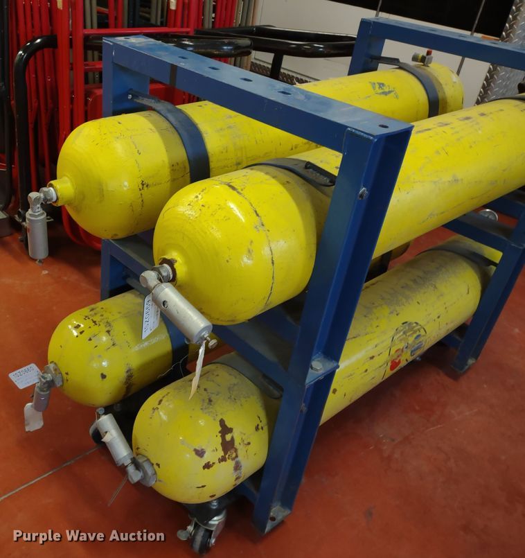 image for item JK9130 Dynatech S-4030  SCBA tank refill station