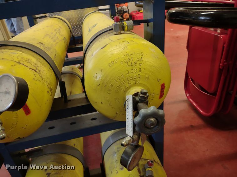 image for item JK9130 Dynatech S-4030  SCBA tank refill station