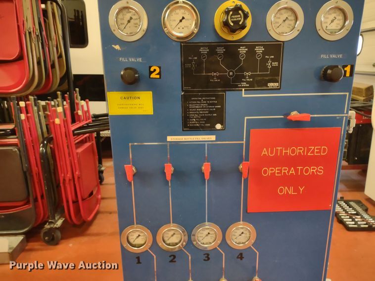 image for item JK9130 Dynatech S-4030  SCBA tank refill station