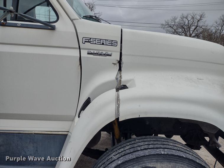 image for item JK9131 1998 Ford F800  refuse truck