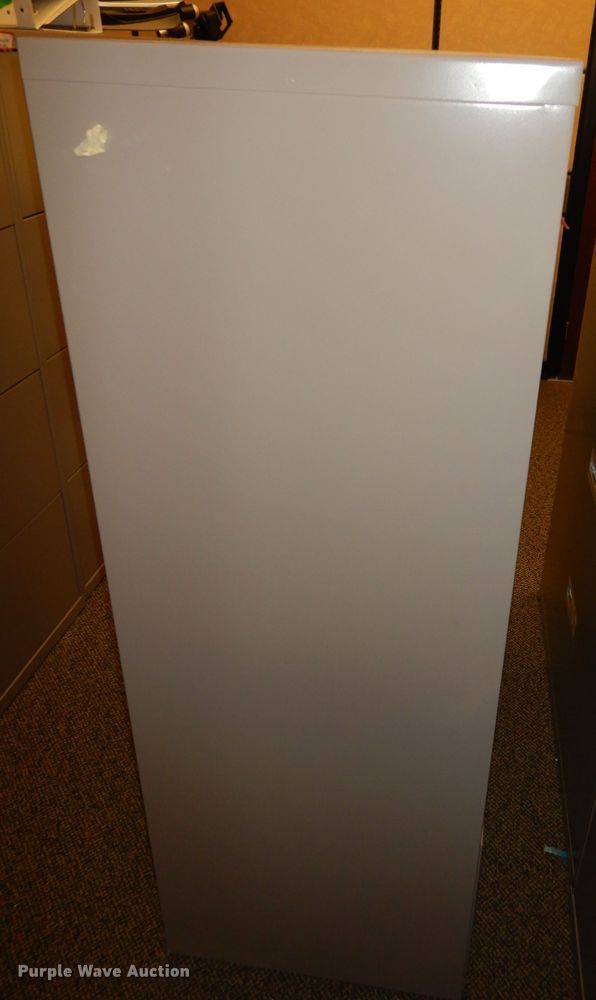 image for item JQ9970 (6) Hon metal lateral file cabinets