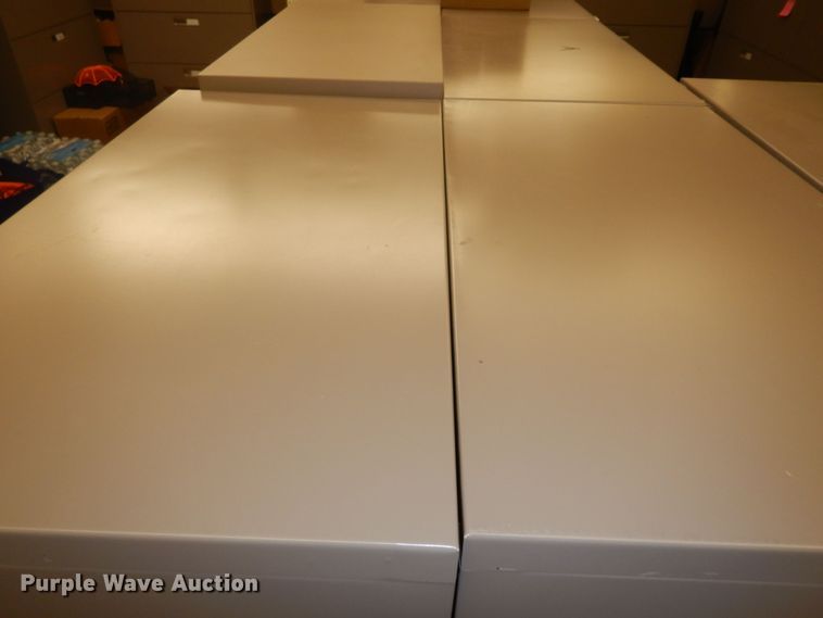 image for item JQ9971 (6) Hon metal lateral file cabinets