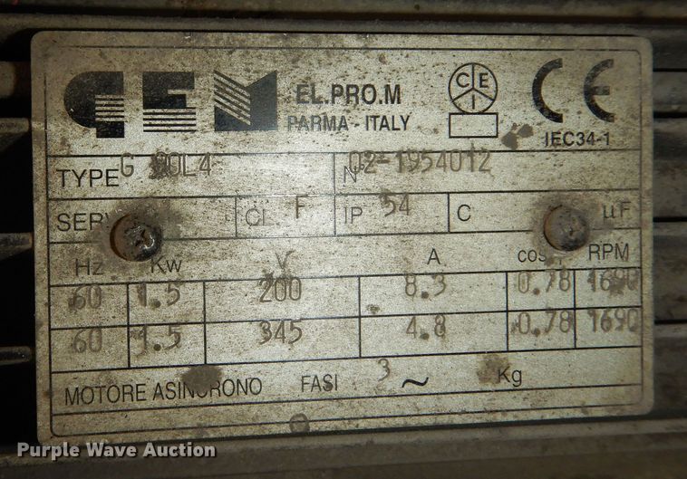 image for item JQ9974 Coats 9500  tire machine