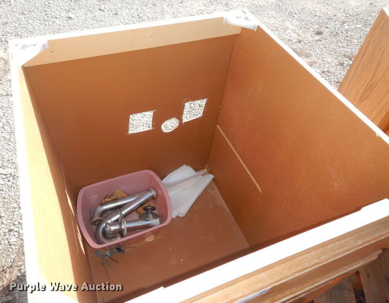 image for item JQ9993 (12) wood cabinets