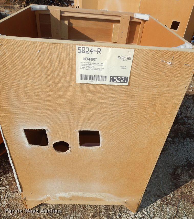 image for item JQ9993 (12) wood cabinets