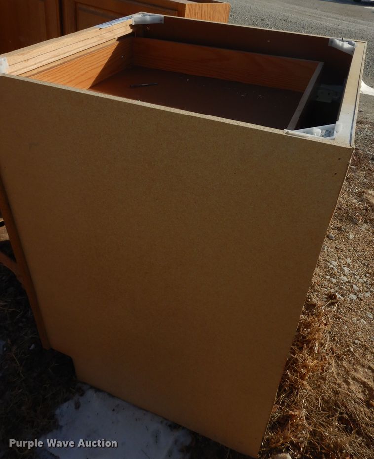 image for item JQ9993 (12) wood cabinets