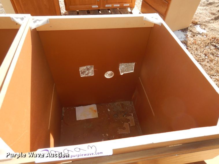 image for item JQ9993 (12) wood cabinets