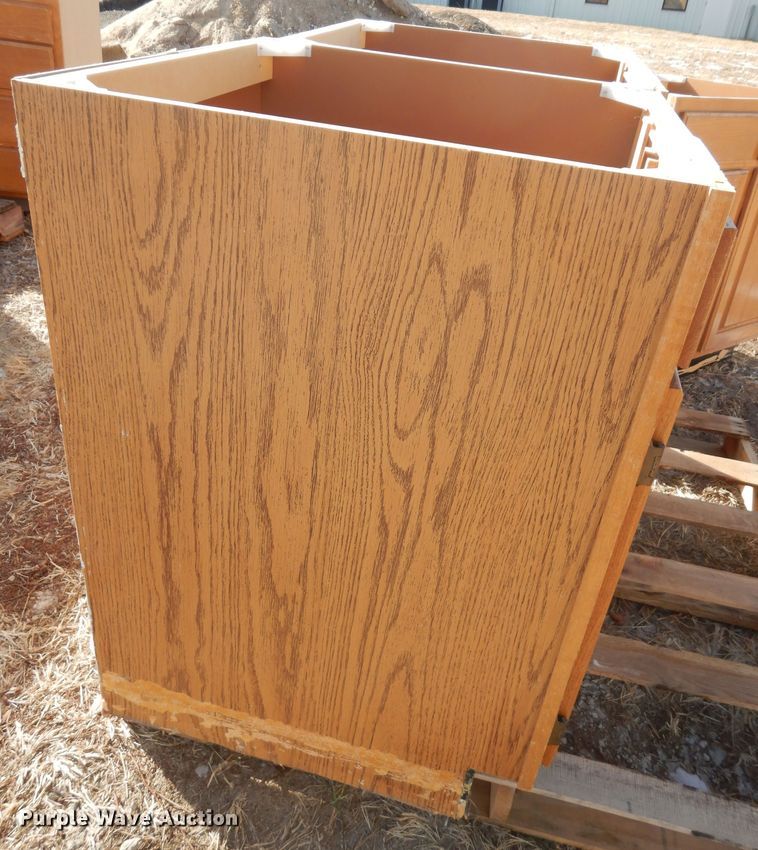 image for item JQ9993 (12) wood cabinets