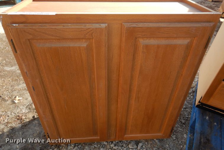 image for item JQ9993 (12) wood cabinets