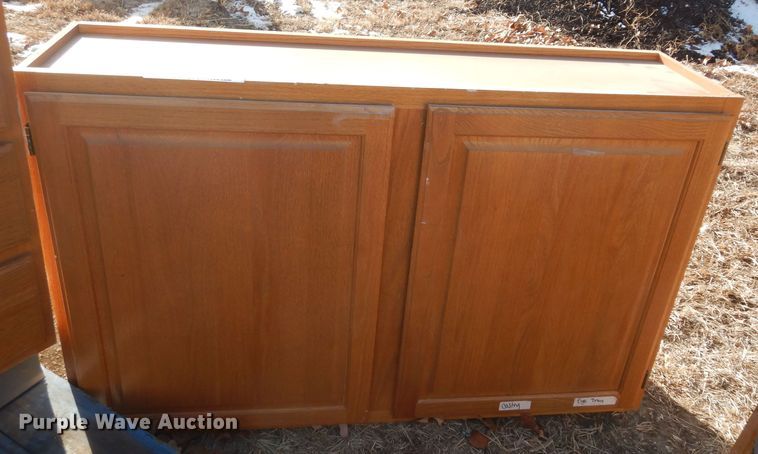 image for item JQ9993 (12) wood cabinets