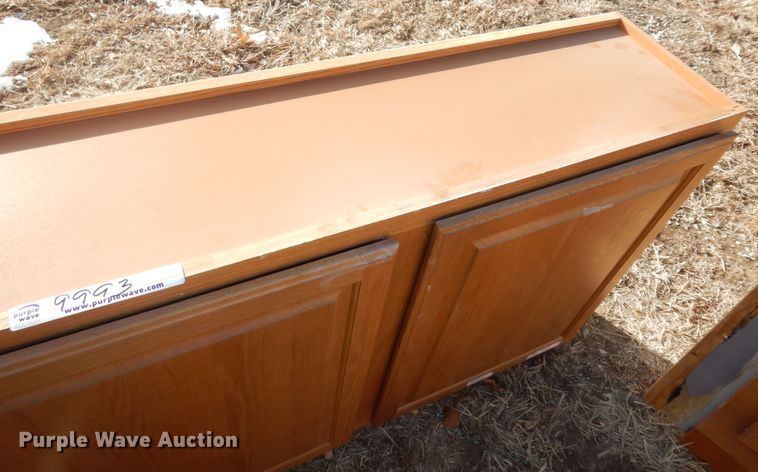 image for item JQ9993 (12) wood cabinets