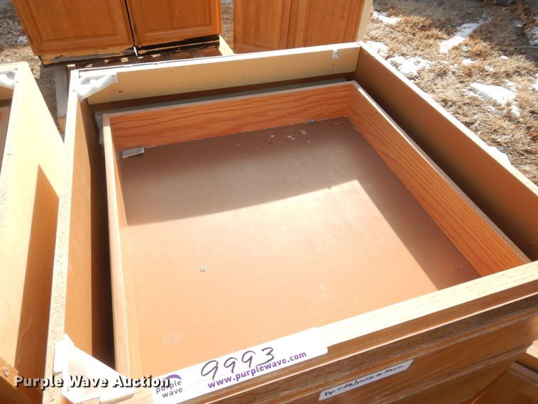 image for item JQ9993 (12) wood cabinets