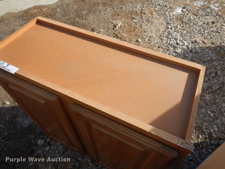 image for item JQ9993 (12) wood cabinets