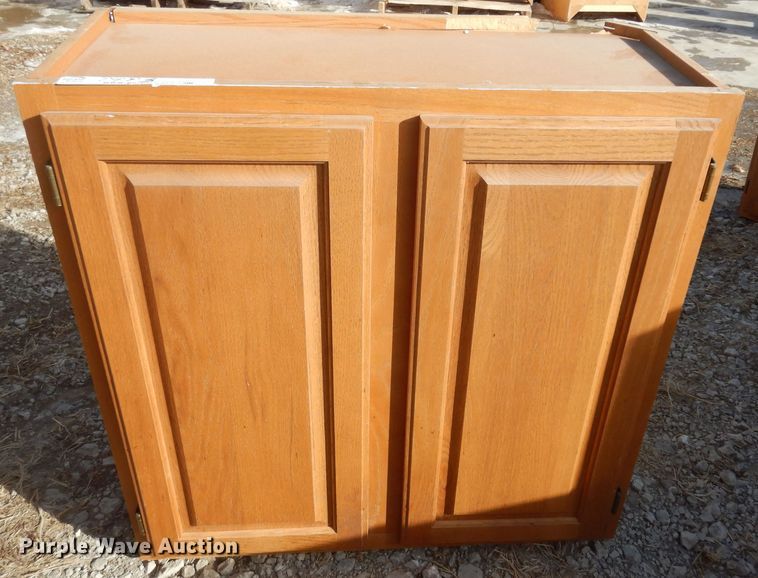 image for item JQ9993 (12) wood cabinets