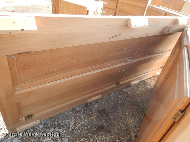 image for item JQ9993 (12) wood cabinets