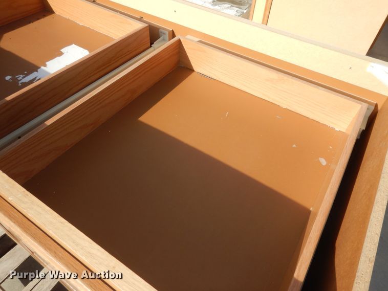 image for item JQ9995 (11) wood cabinets