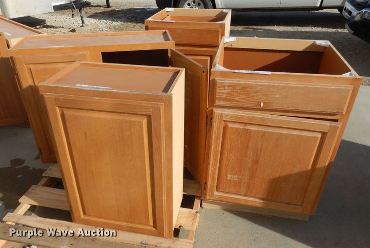 image for item JQ9995 (11) wood cabinets