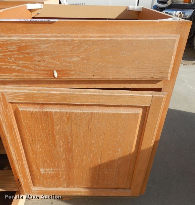 image for item JQ9995 (11) wood cabinets