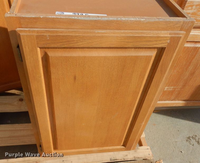 image for item JQ9995 (11) wood cabinets