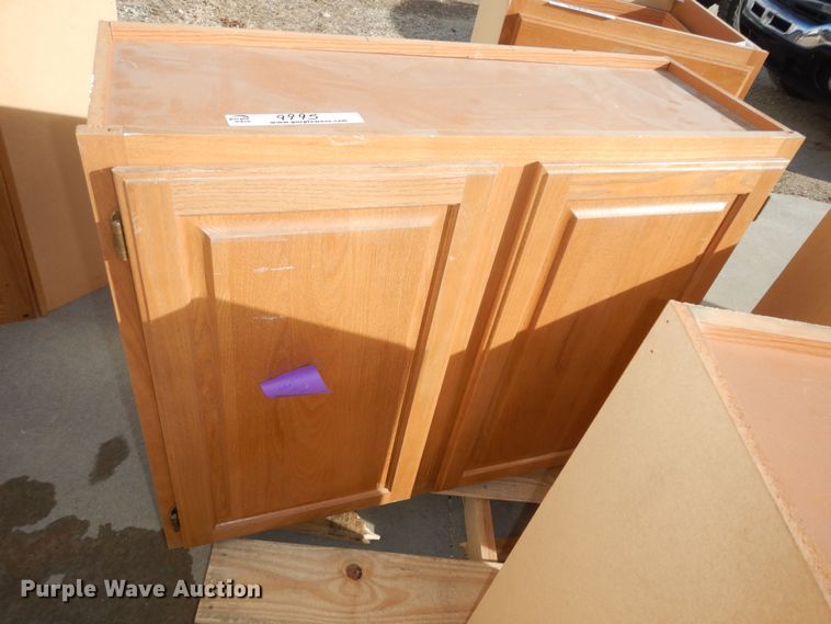 image for item JQ9995 (11) wood cabinets