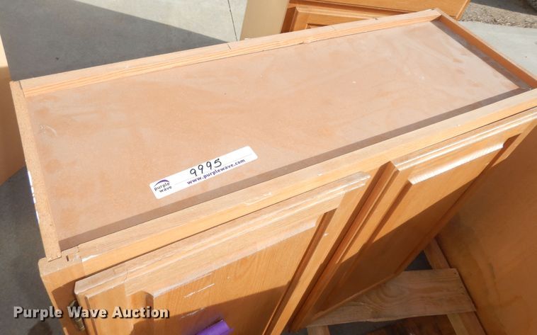 image for item JQ9995 (11) wood cabinets