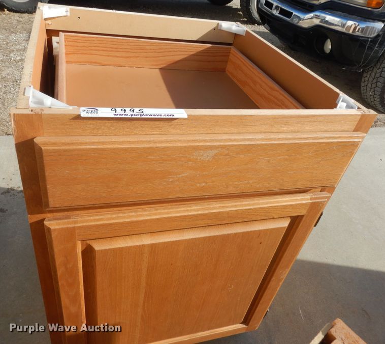image for item JQ9995 (11) wood cabinets