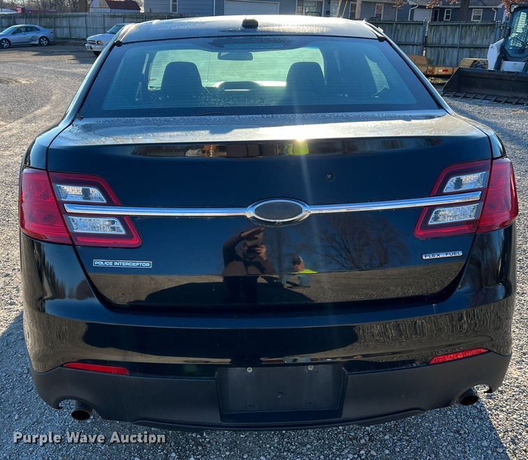 image for item JU9783 2016 Ford Taurus Police Interceptor